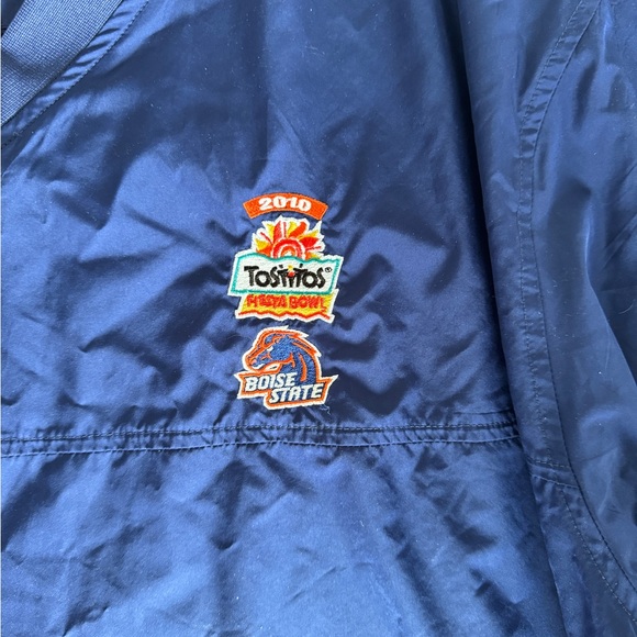 Navy Boise state 2010 Fiesta Bowl Windbreaker - Picture 2 of 4